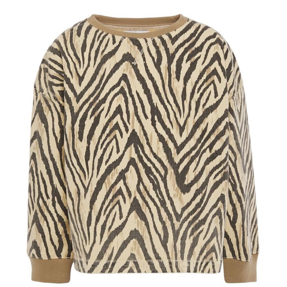 Current/Elliott Zebra Animal Print Denim Material